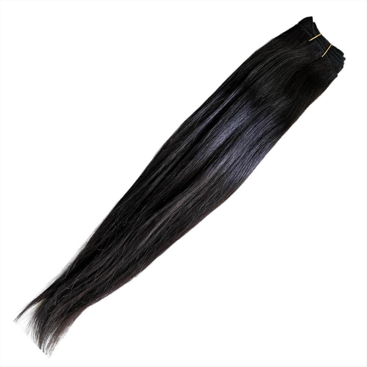 Natural Human Hair Straight Karkafi 18\