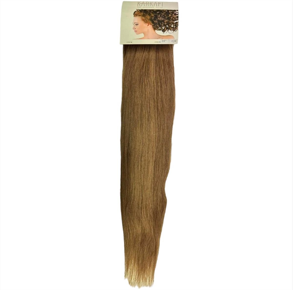 Natural Human Hair Straight Karkafi 18