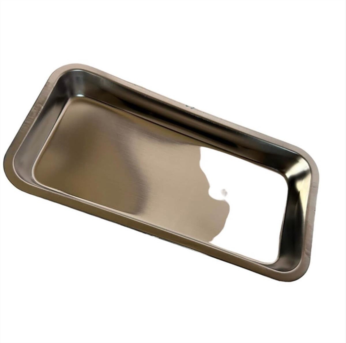 Rectangular Stainless Steel Organization Plate