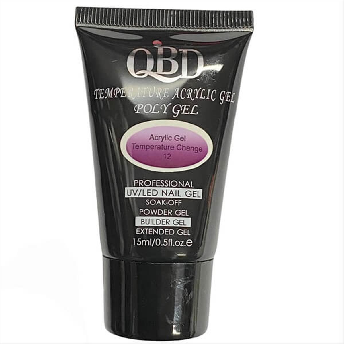 QBD Acrygel Uv/Led Temperature Change 12 15ml