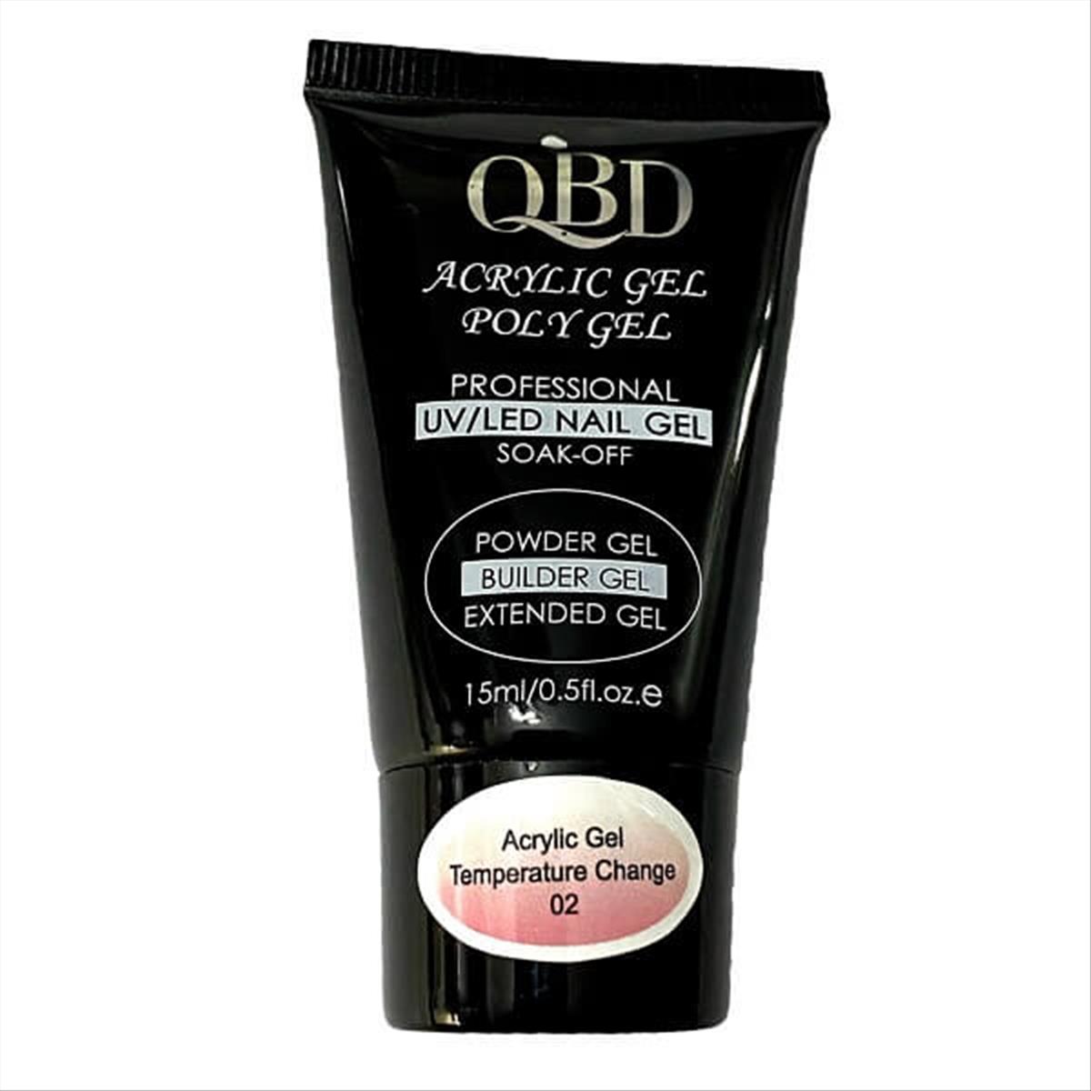 QBD Acrygel Uv/Led Temperature Change 02 15ml