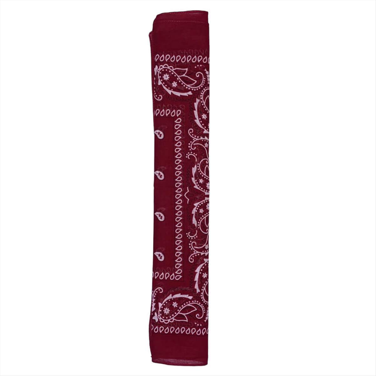 Bandana headband bordeaux