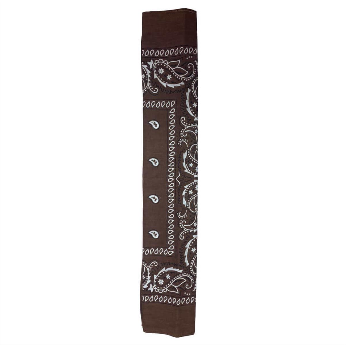 Bandana headband brown