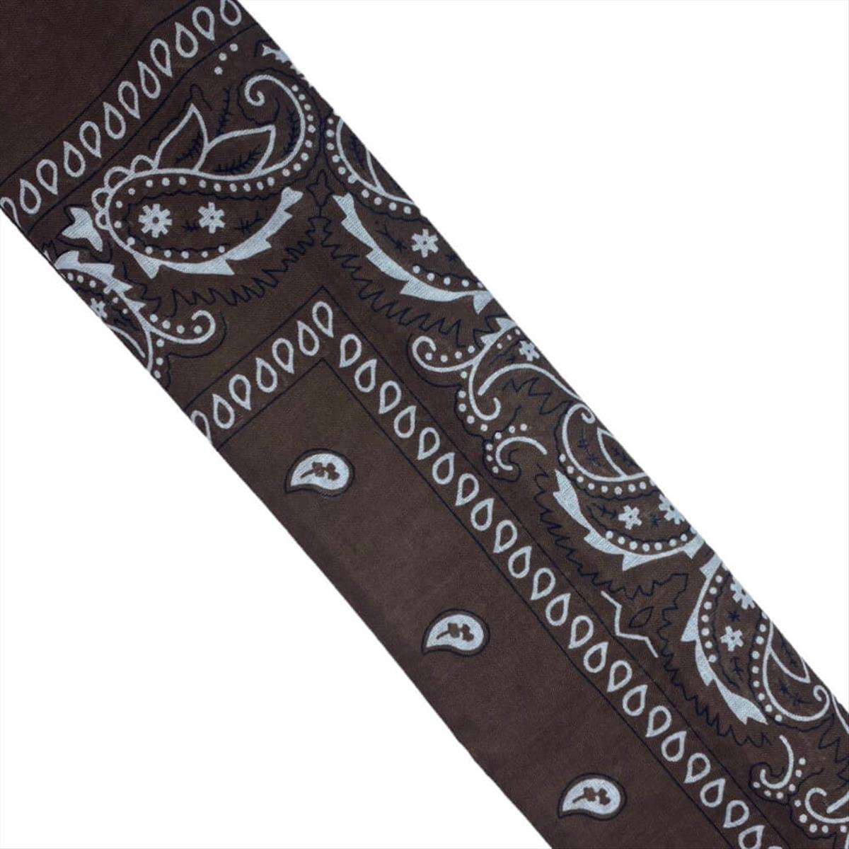 Bandana headband brown