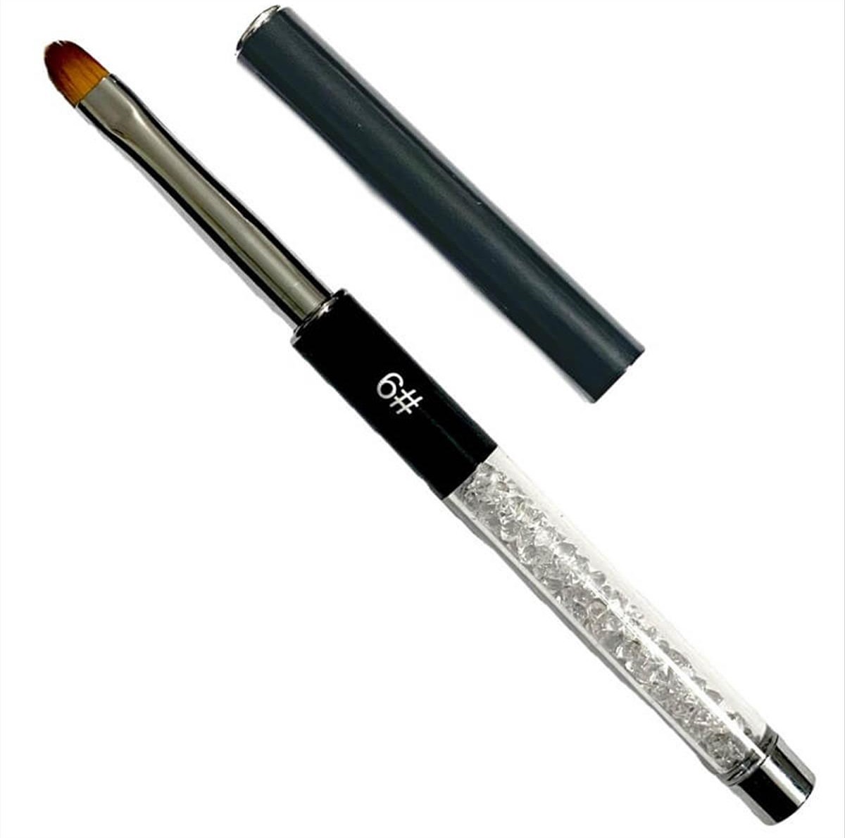 Gel Strass Brush Collapsible #9