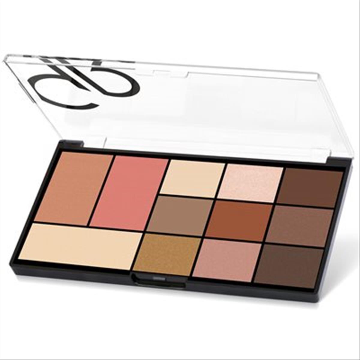 Golden Rose Palette City Style Face & Eye 01 Warm Nude