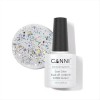 Canni Soak Off Uv/Led 186 Silver Glitter - 7.3ml