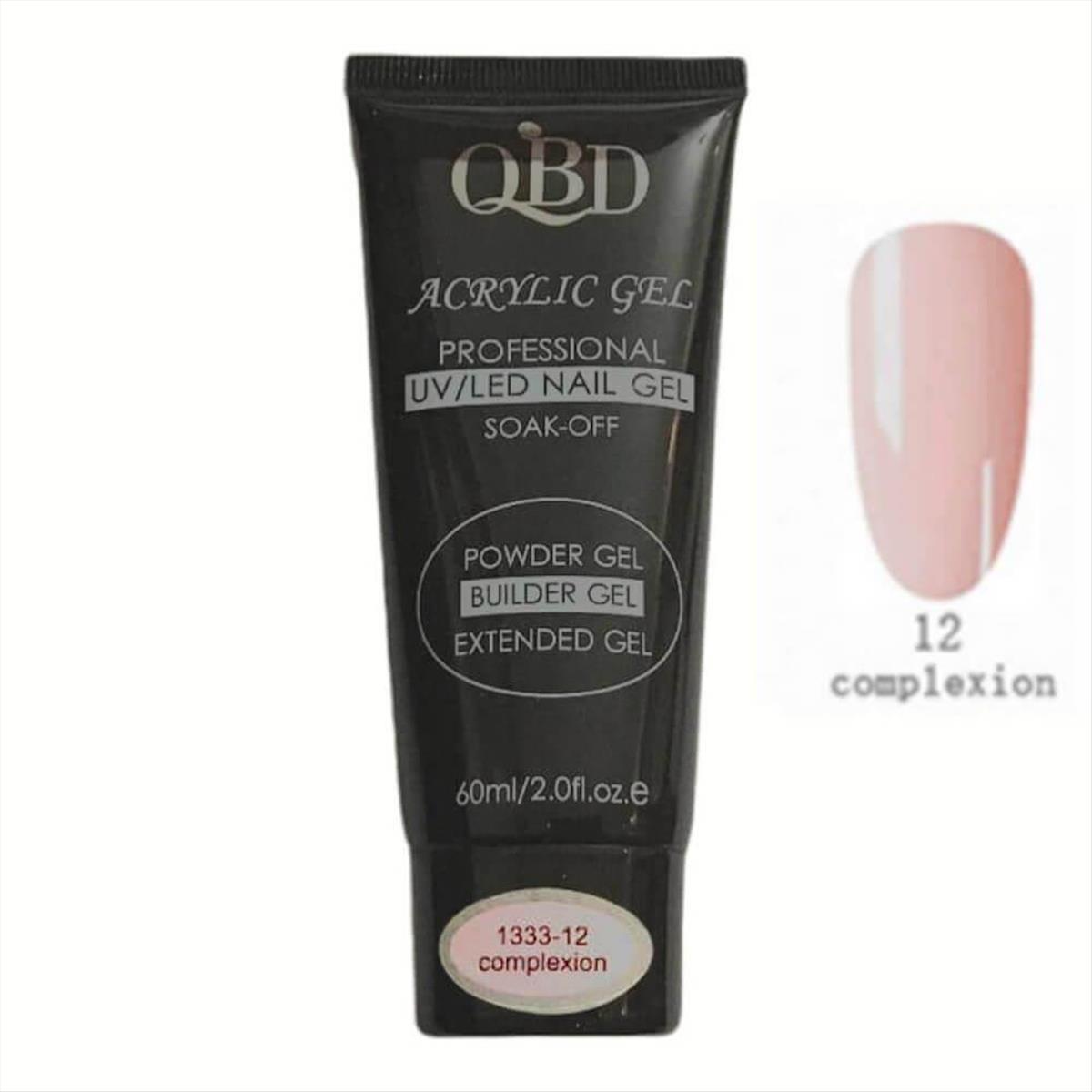 QBD Acrygel Uv/Led Complexion 12-60ml