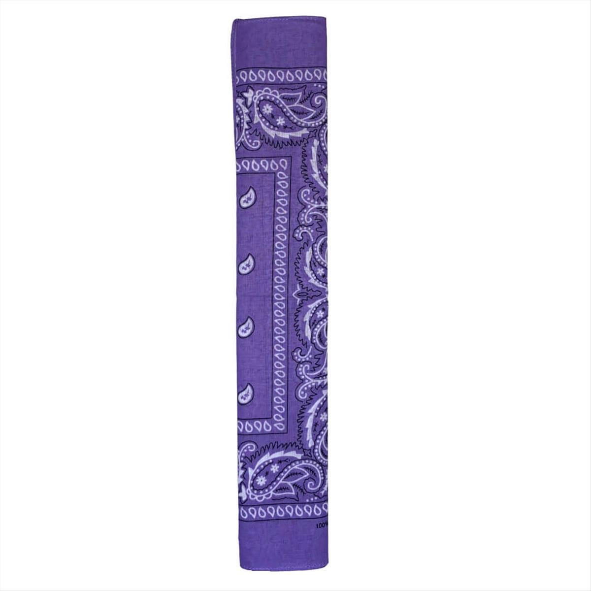 Bandana headband light purple