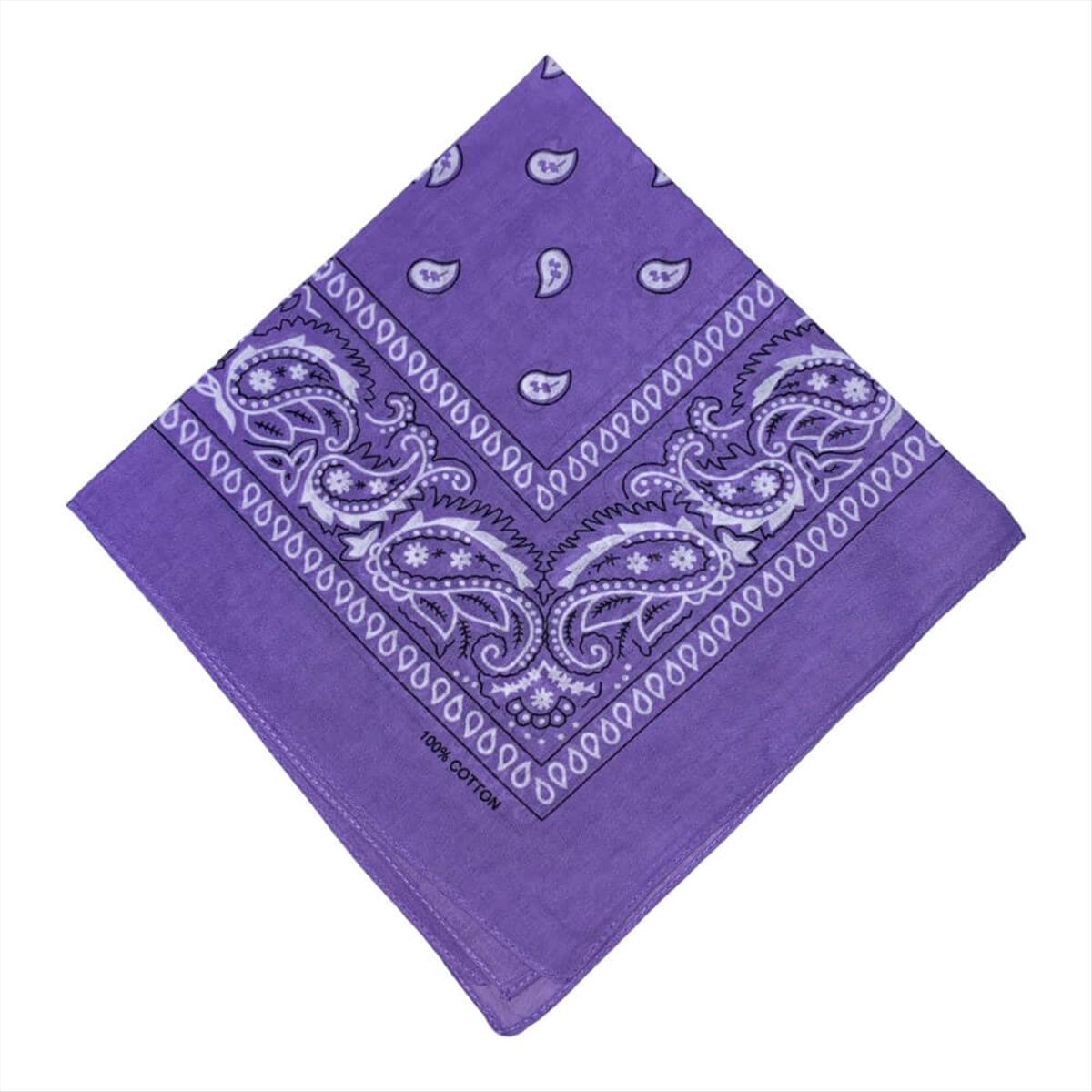 Bandana headband light purple