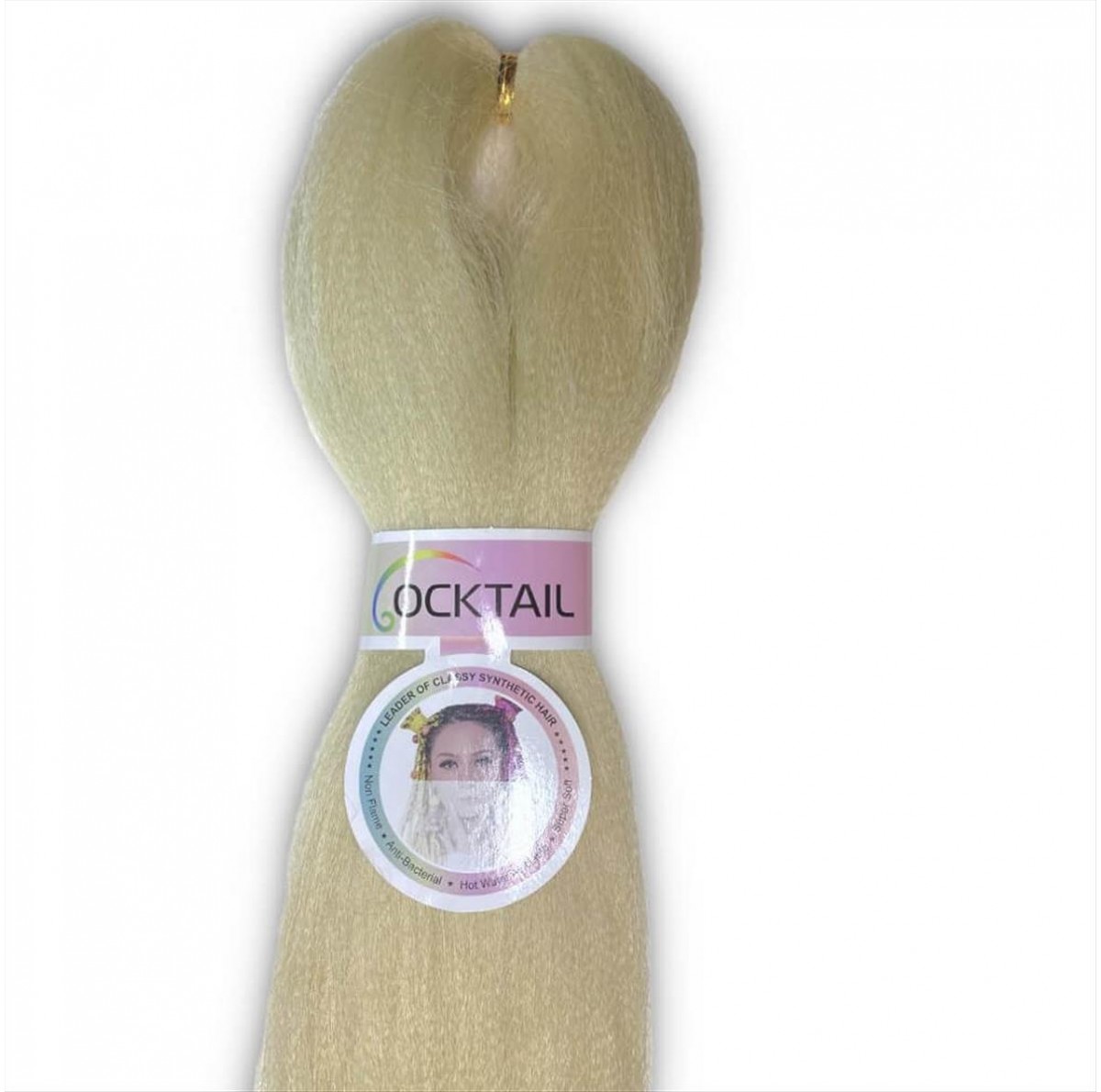 Synthetic Cocktail Rasta Hair 1-23 613 Blond 28