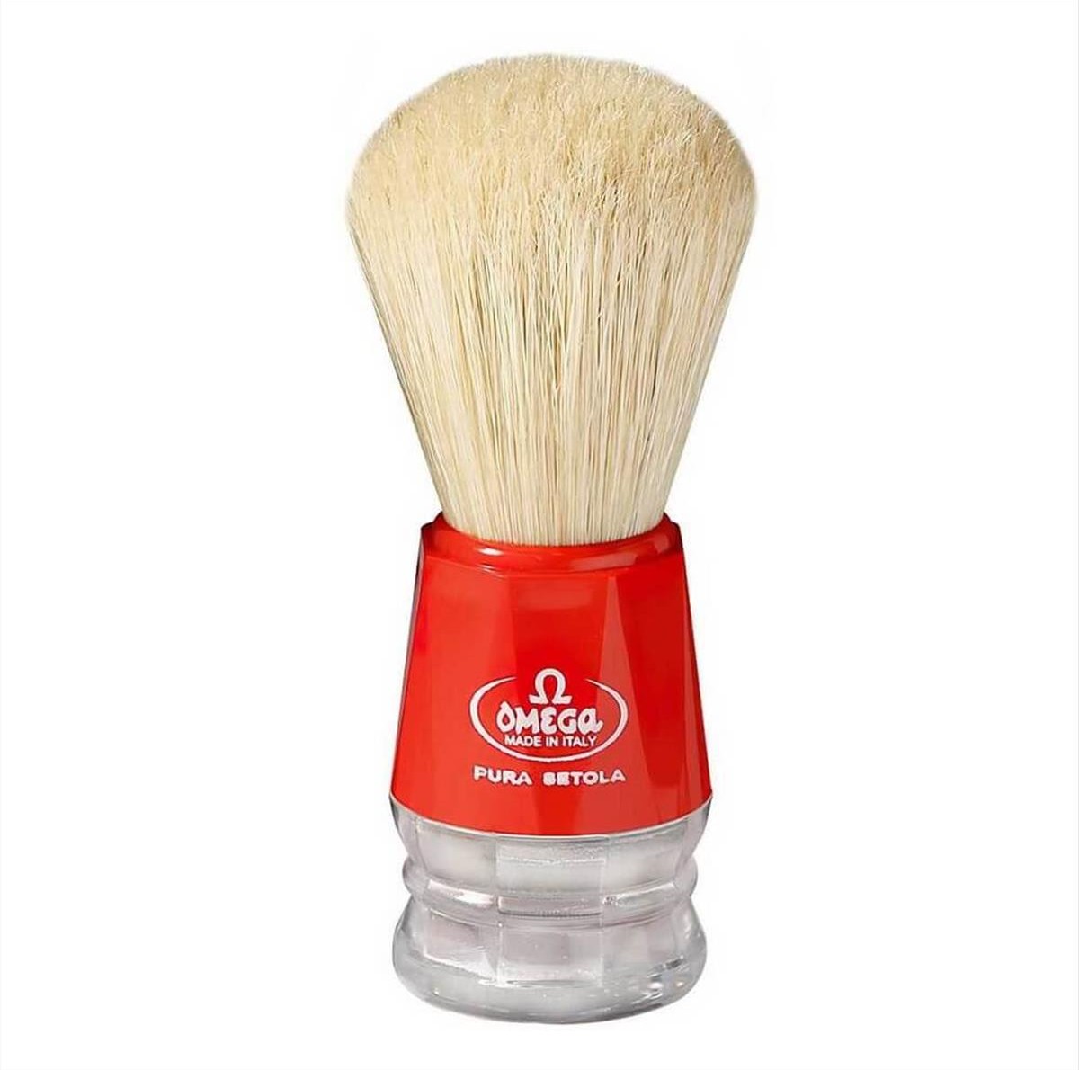 Pig Shaving Brush Omega 10018 Yellow