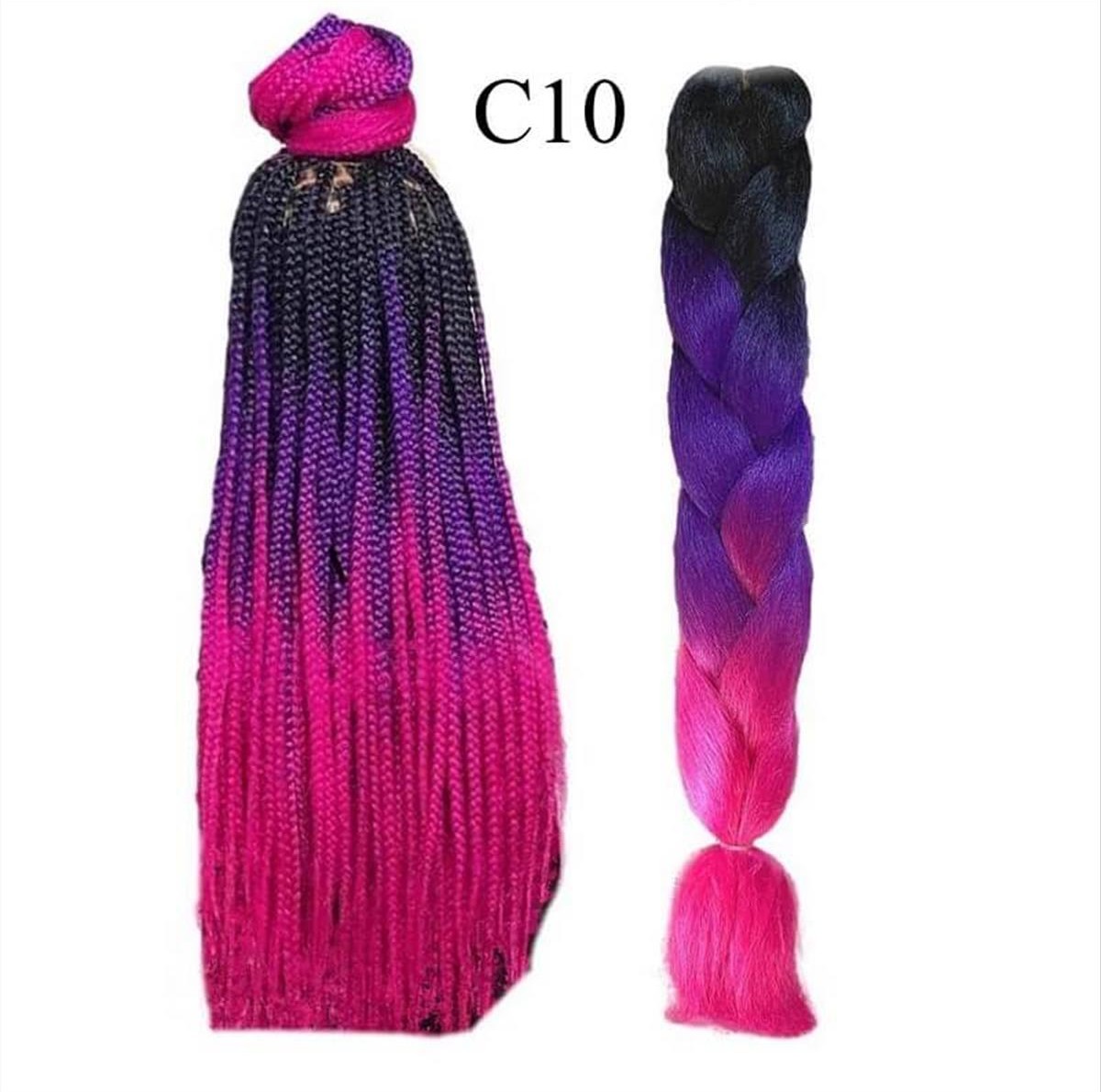 Μαλλιά για Ράστα Ombre Jumbo Braid C10 125cm