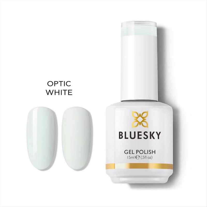 Bluesky Uv Gel Polish Optic White 15ml