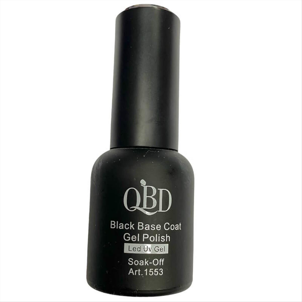 QBD Ημιμόνιμο Βερνίκι Black Base Coat 10ml