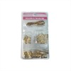 Decorative Rings for Hair Mix Size Kit Gold