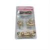 Decorative Rings for Hair Mix Size Kit Gold