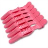 Toni & Guy Κλιπ Κομμωτηρίου Crocodile Sharon Dedicated Pink 6pcs