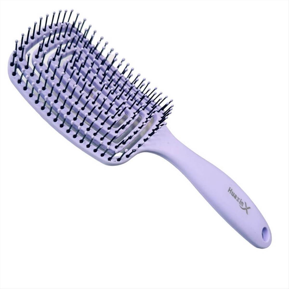 Hair Brush Purple Air Huaxin