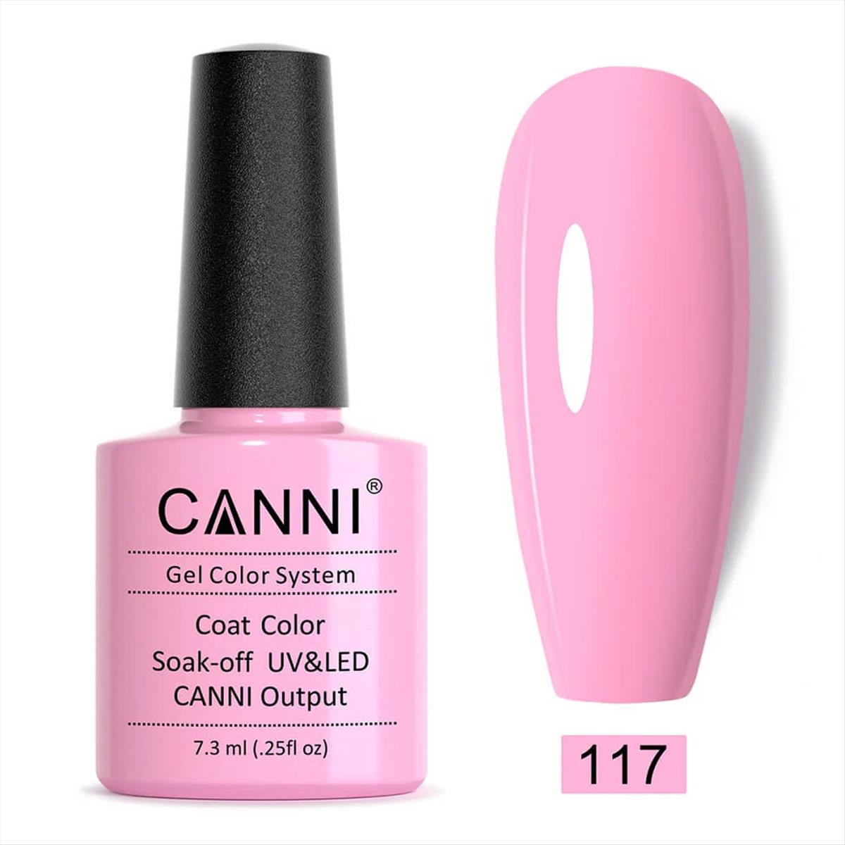 Canni Soak Off Uv/Led 117 Dreamlike Purple - 7.3ml