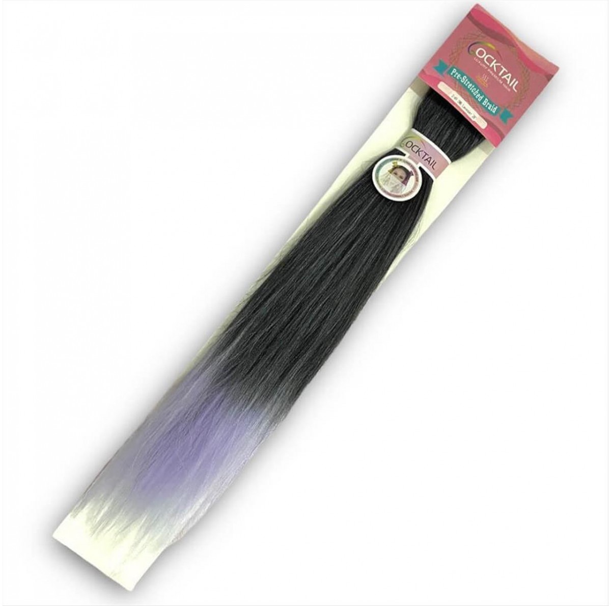 Rasta Hair Synthetic Cocktail 2-49 Ombre Lavender 28