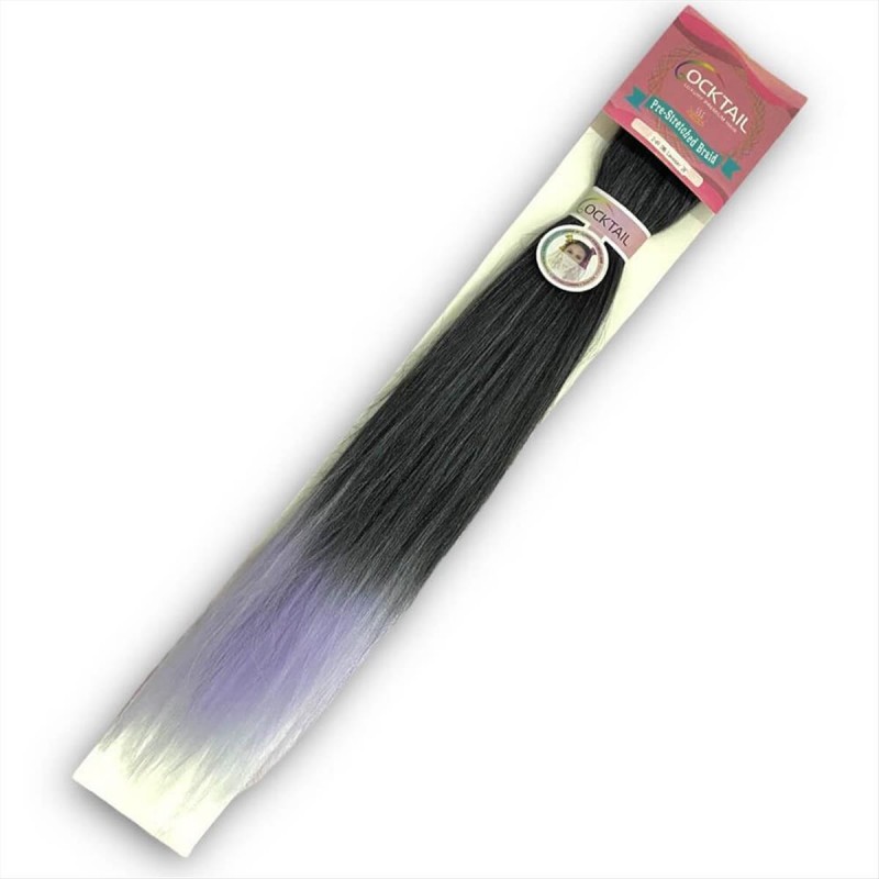 Μαλλιά για Ράστα Synthetic Cocktail 2-49 Ombre Lavender 28