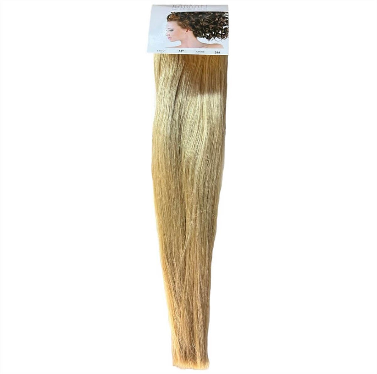 Natural Human Hair Straight Karkafi 18