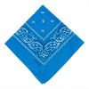 Bandana headband middle blue