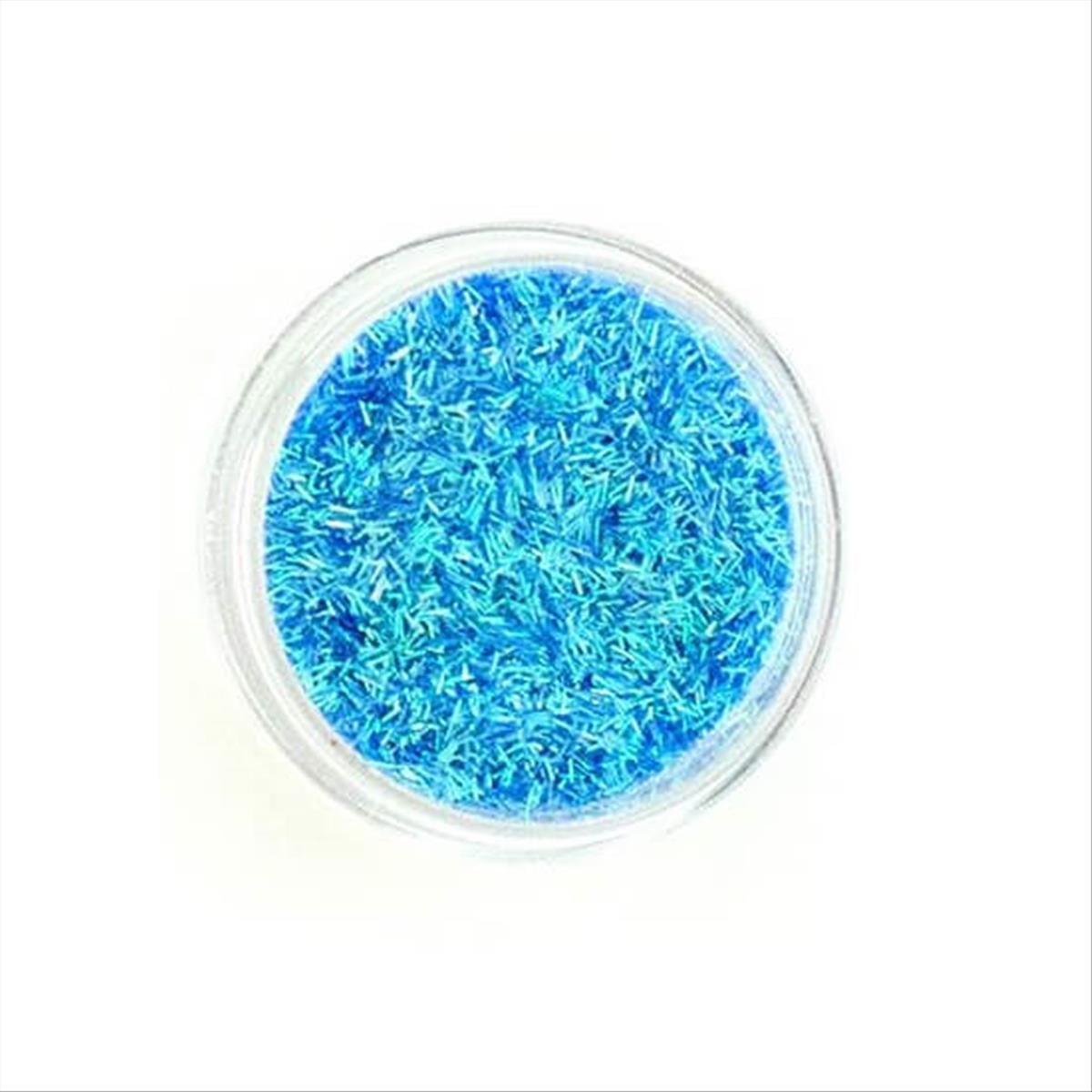 Decorative Fiber Nail Polishes Blue 21