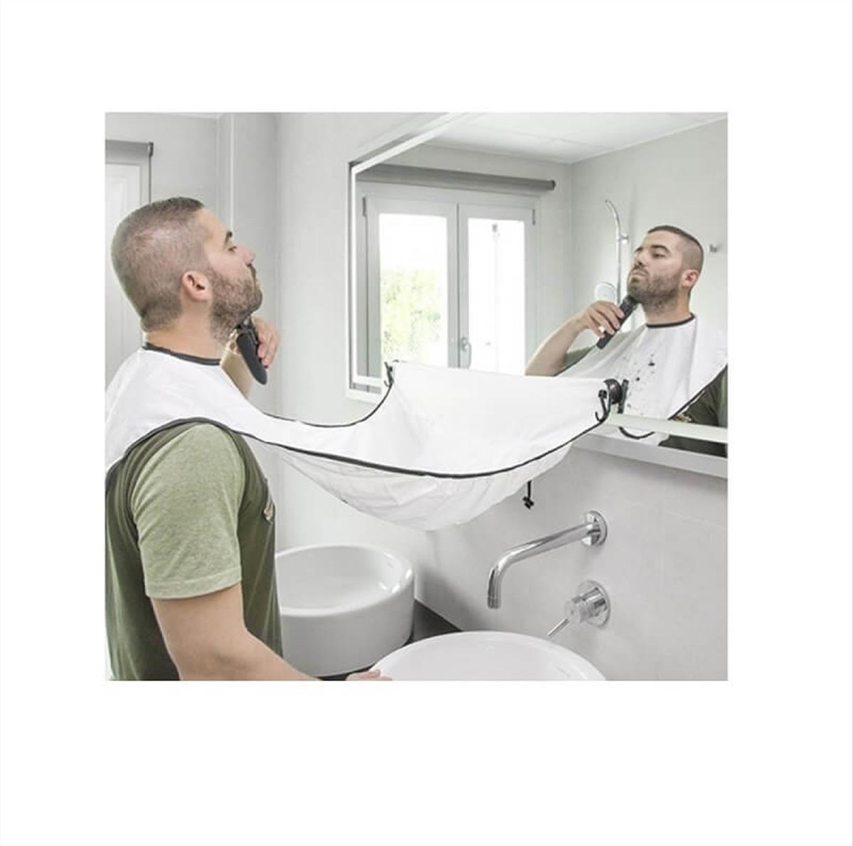 Berta Shaving-Haircut for Beard in white color