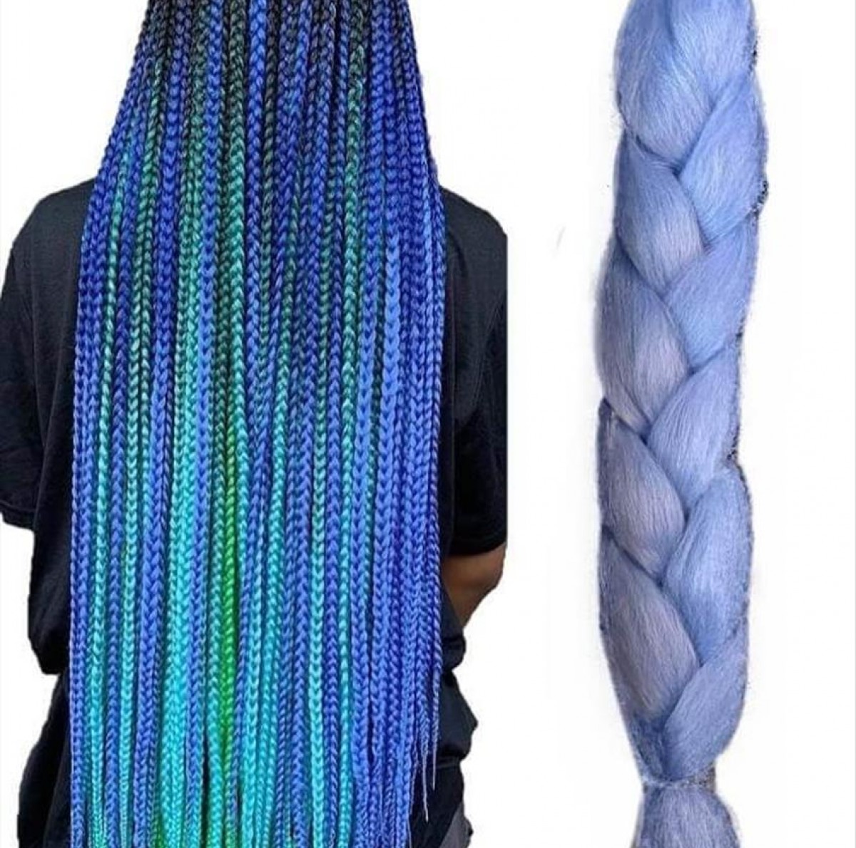 Μαλλιά για Ράστα Jumbo Braid Α33 125cm