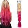 Μαλλιά για Ράστα Jumbo Braid Ombre B32 125cm