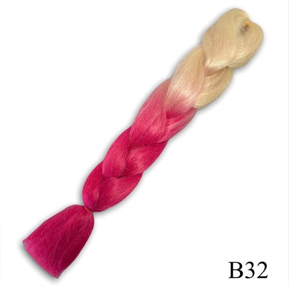 Μαλλιά για Ράστα Jumbo Braid Ombre B32 125cm