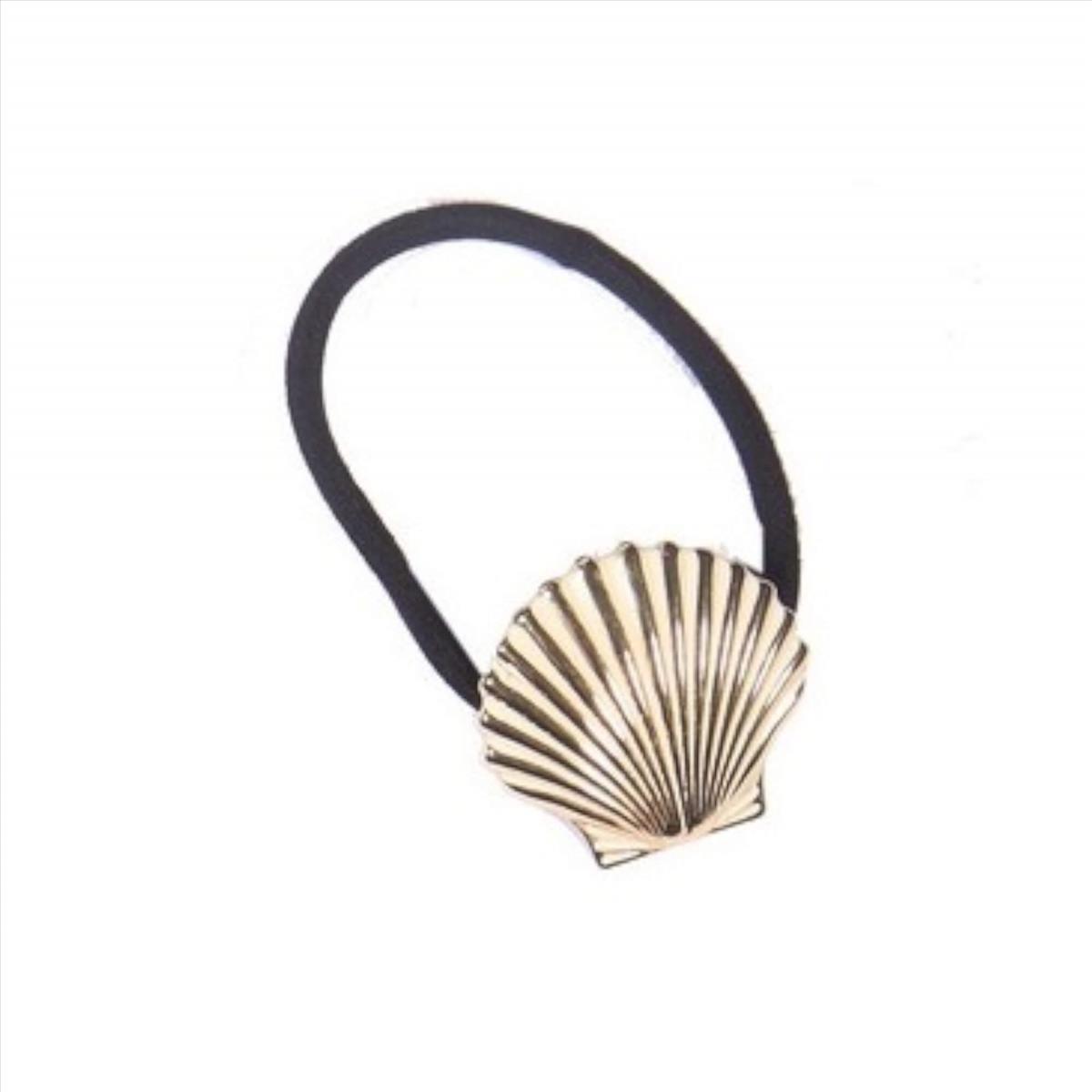 Hair tie shell gold RoRo