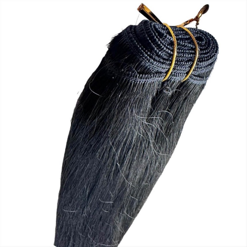 Natural Human Hair Straight Karkafi 18