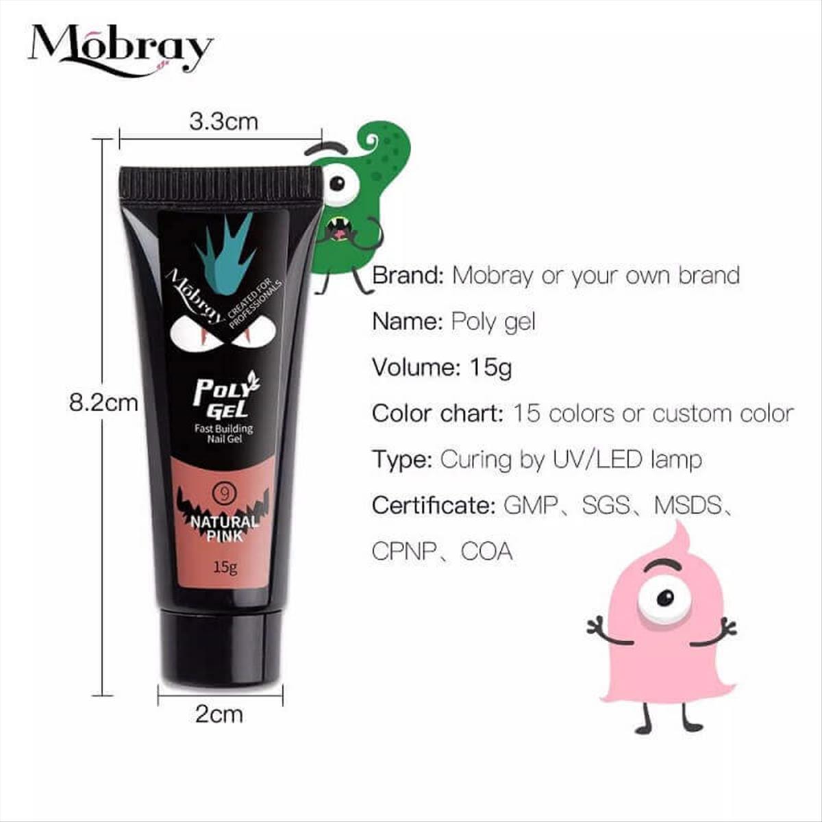 Mobray Poly Gel Nail Kit - MBR-4