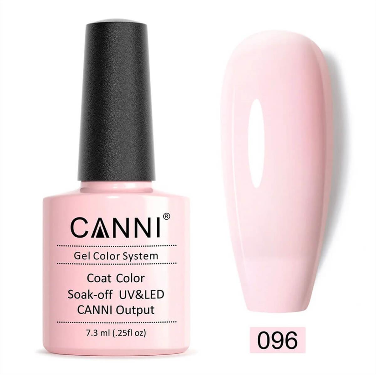 Canni Soak Off Uv/Led 096 Jelly Pink - 7.3ml