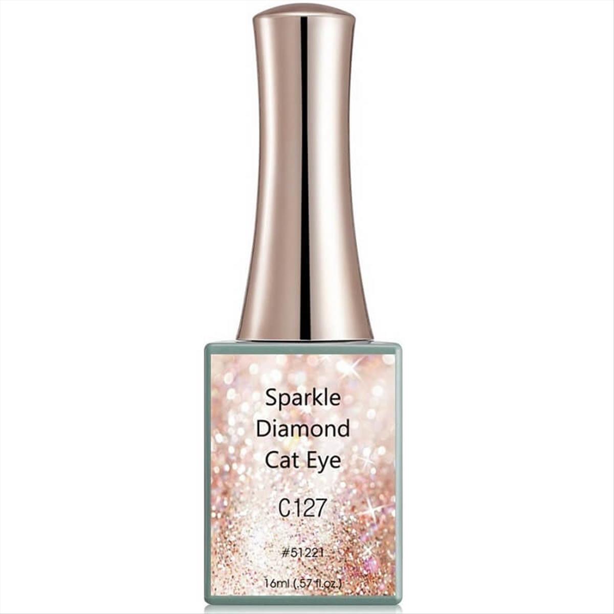 Canni Sparkle Diamond Cat Eye Gel Polish C127 - 16ml