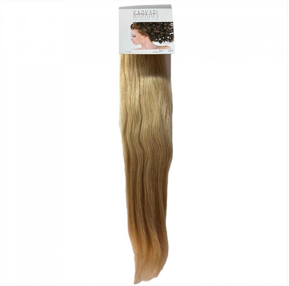 Natural Human Hair Straight Karkafi 18