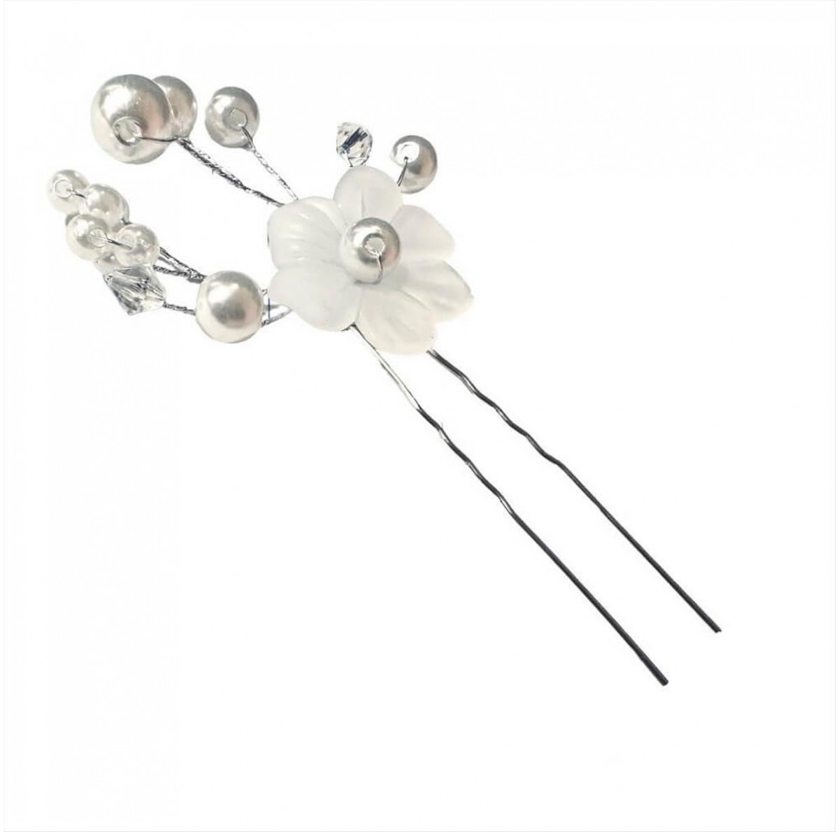 Decorative Hairpin Bridal with Pearls