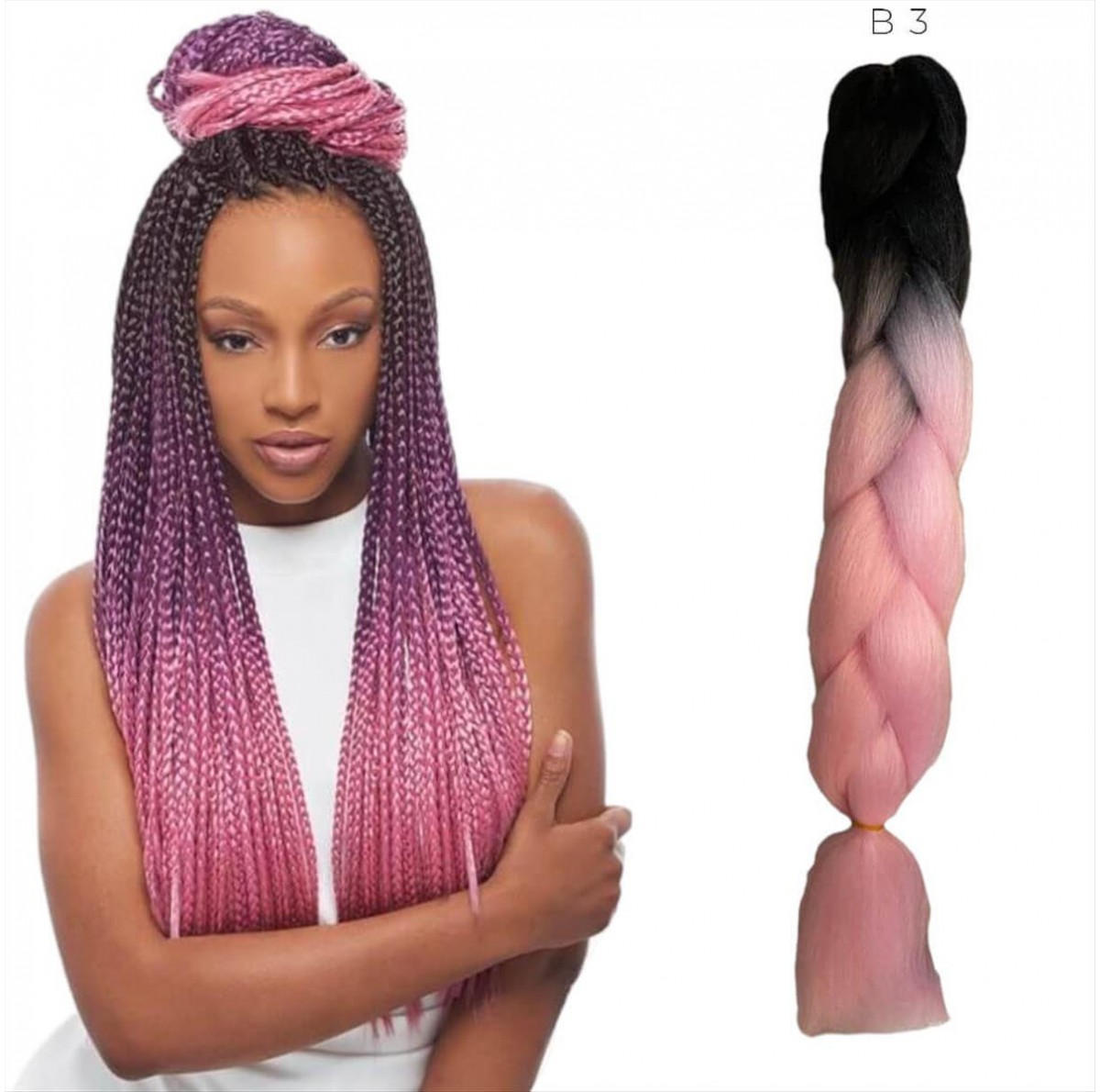 Hair Xpress  Jumbo Braid B3 125cm