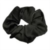 Hair scrunchie satin black