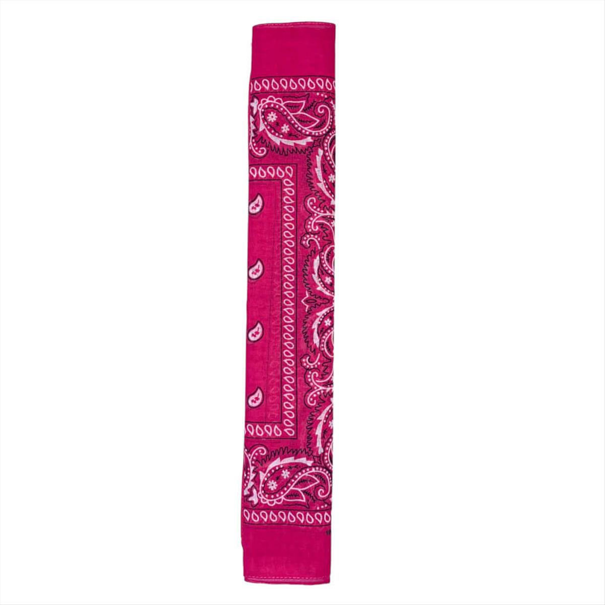 Bandana headband fuchsia