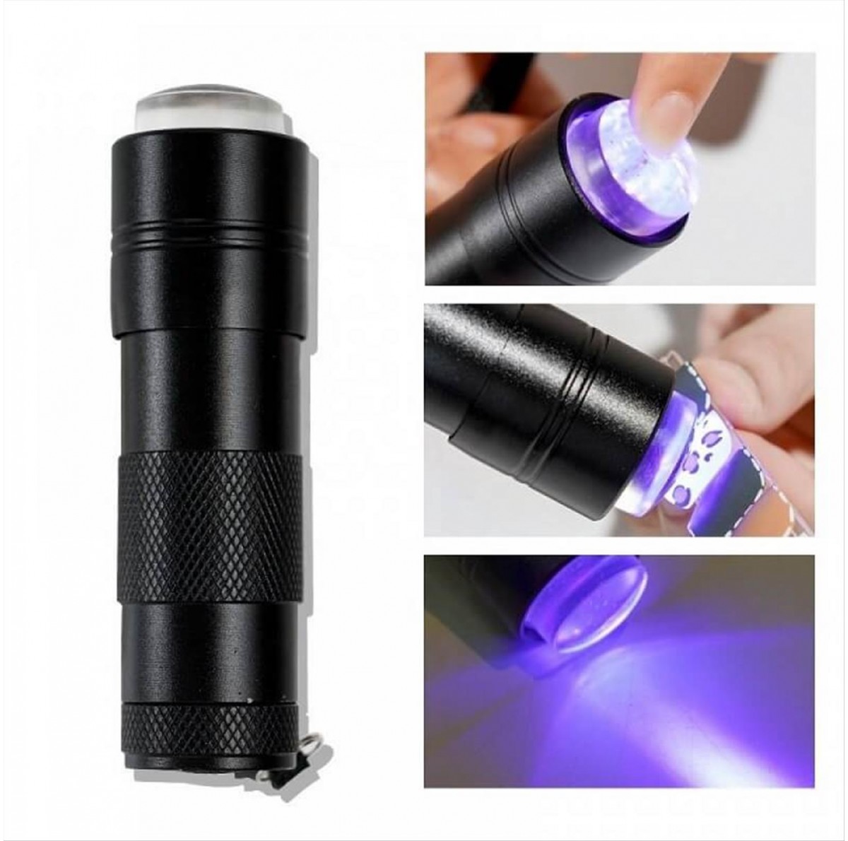 Portable Mini Nail LED UV Lamp Silicone 12led