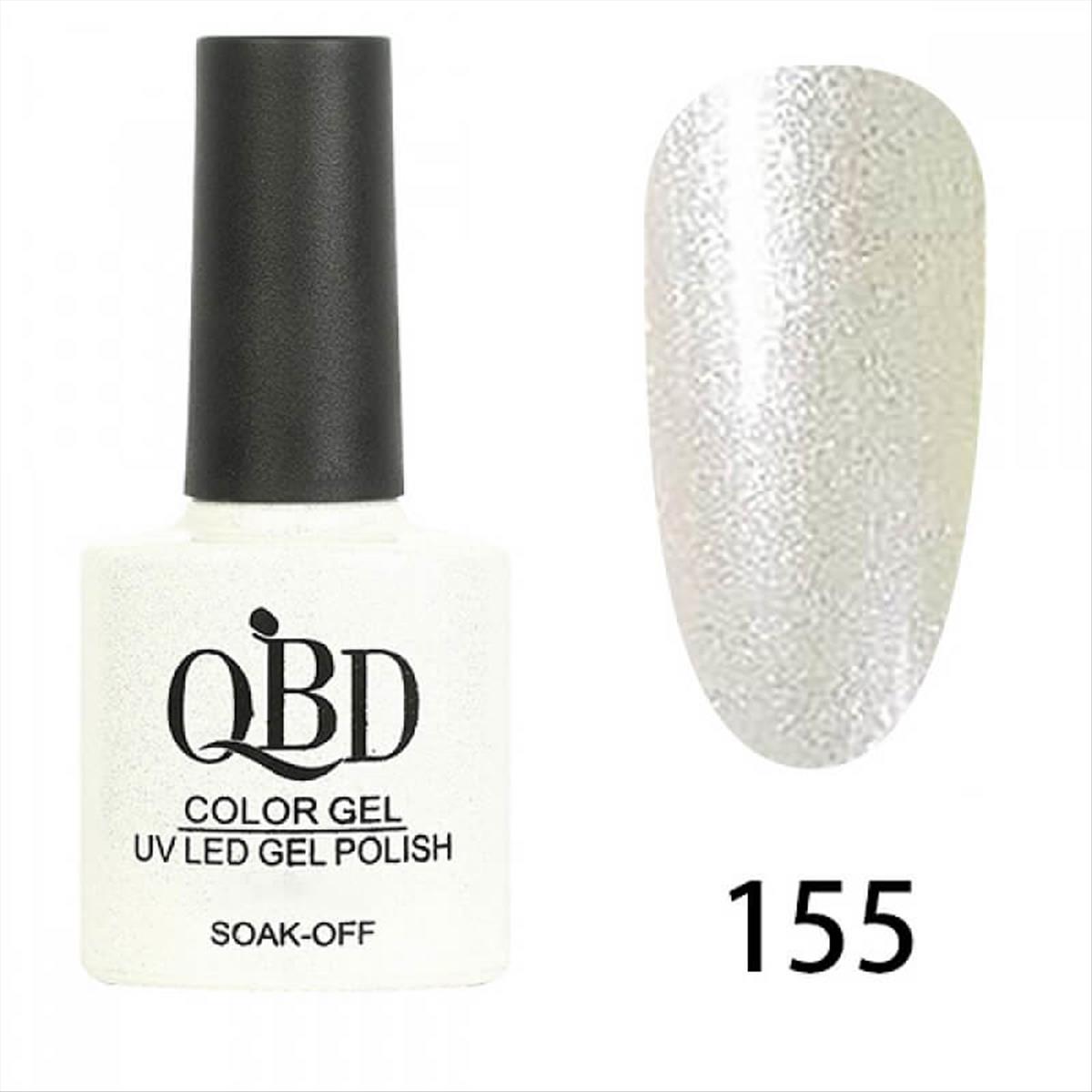 QBD Color Gel Uv/Led Gel Polish Shellac 155 - 10ml