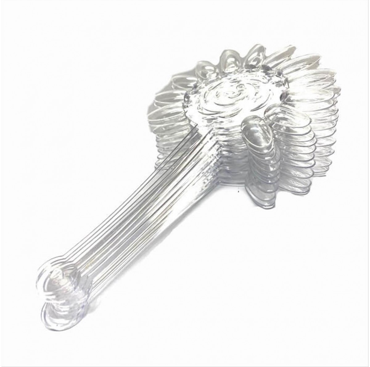 Clear color nail sample