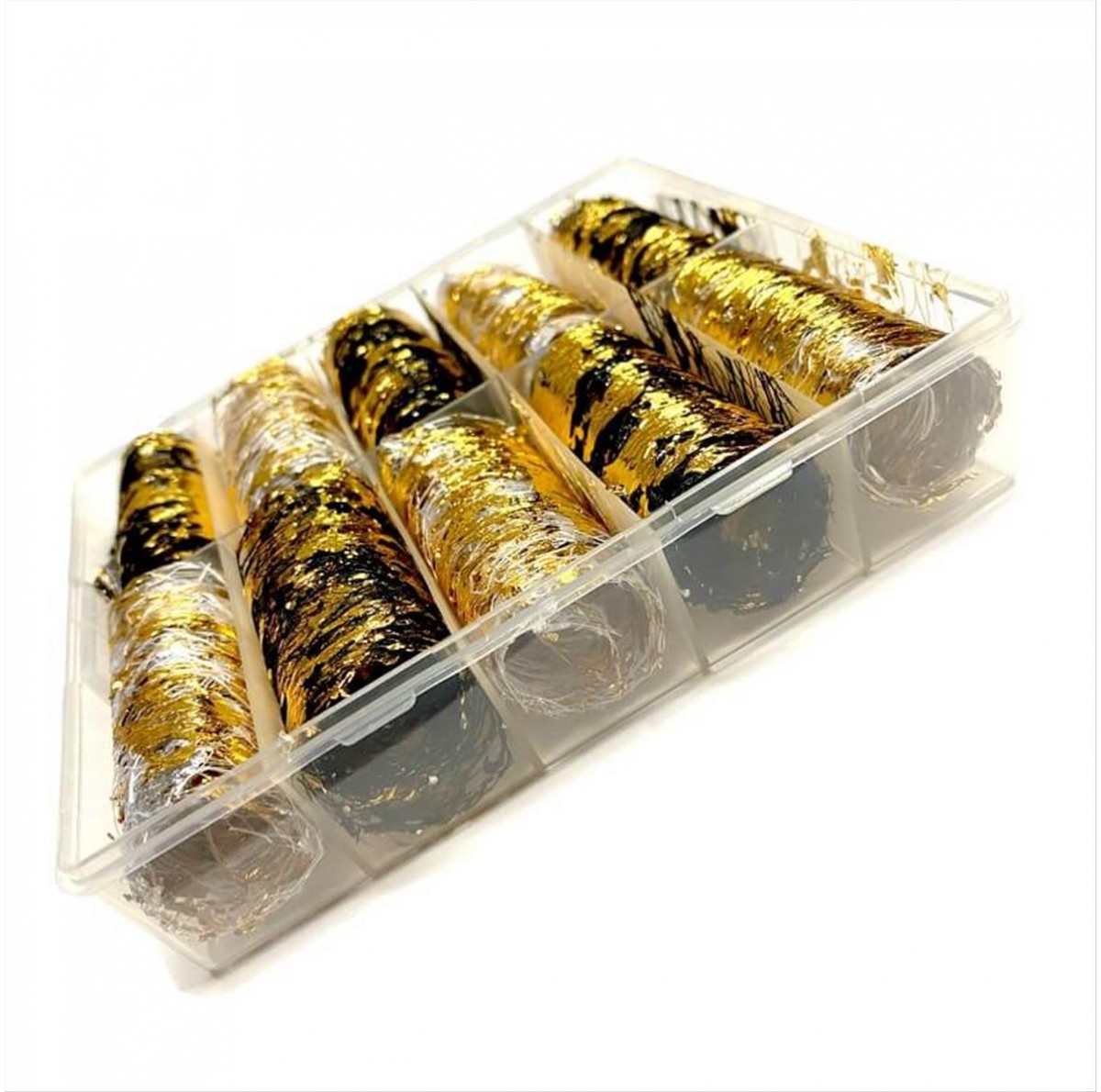 Nails Foils Gold Set 10pcs