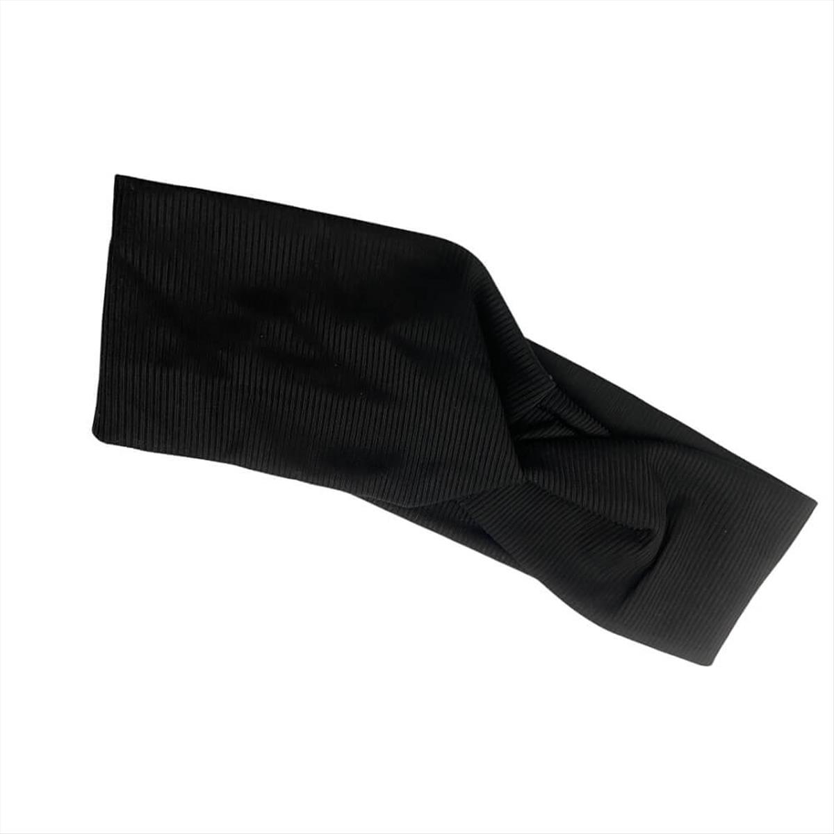 Hair Ribbon 6cm - Black