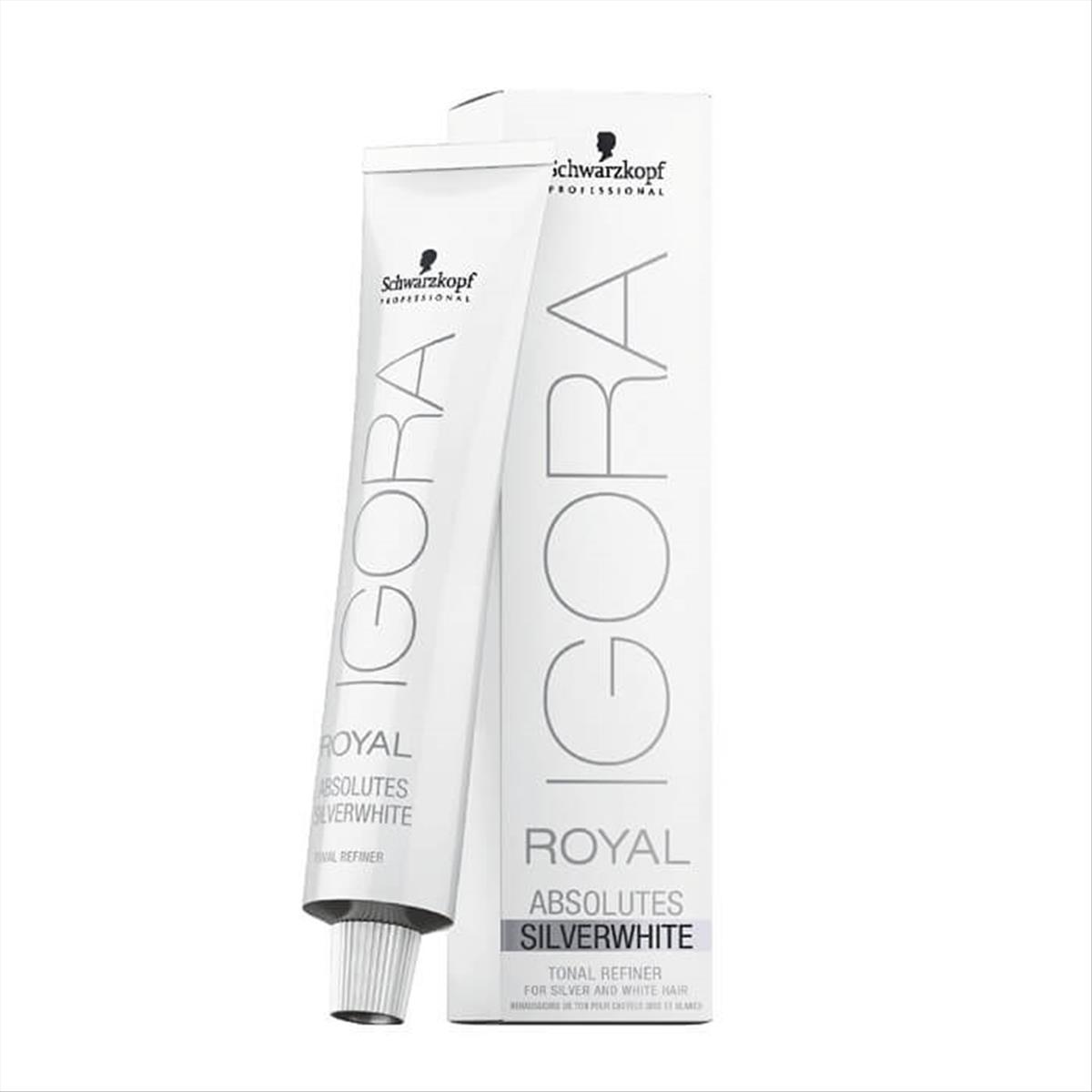 Βαφή Schwarzkopf Igora Royal Absolutes Silverwhite Grey Lilac 60ml