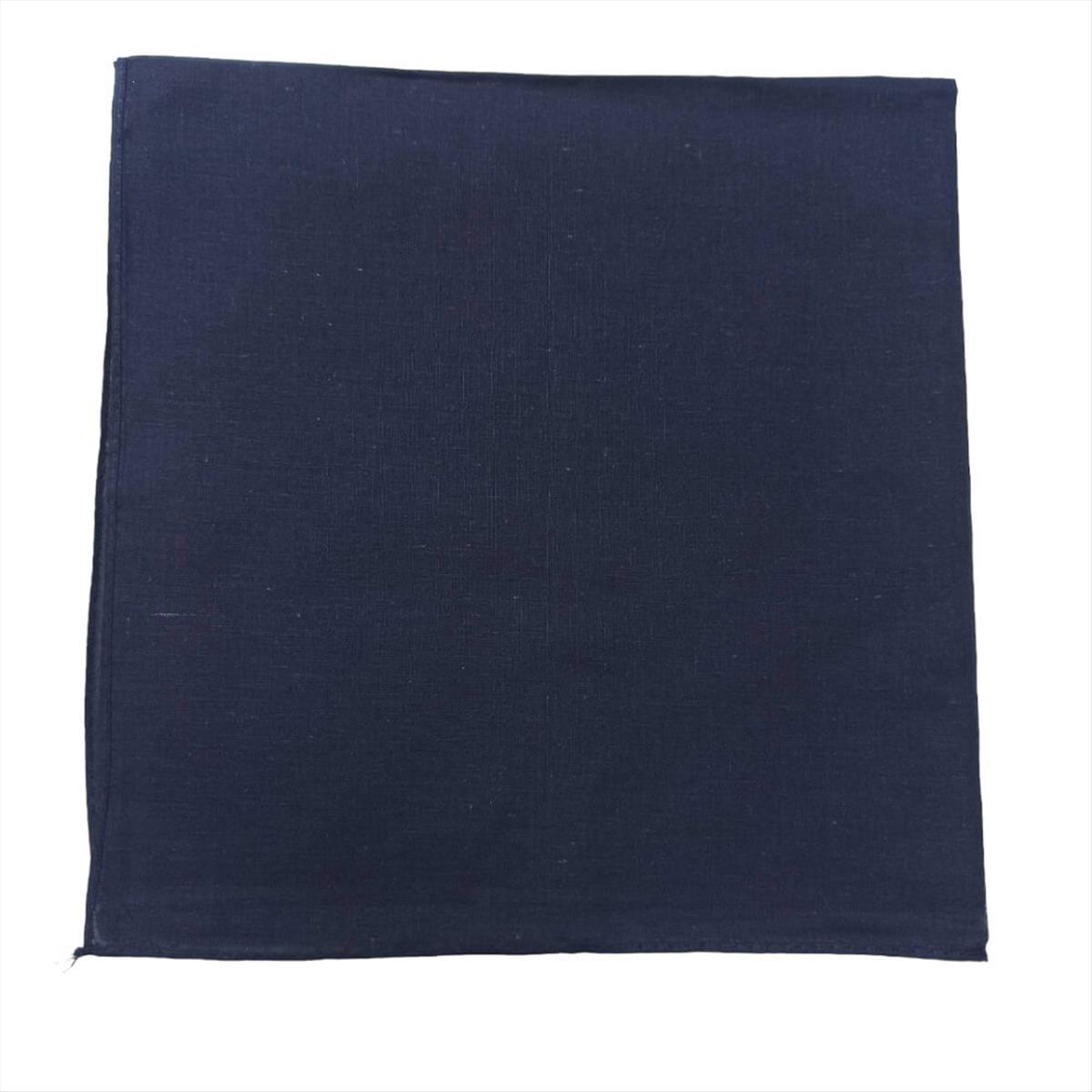 Bandana Ribbon Monochrome Dark Blue FHS-07